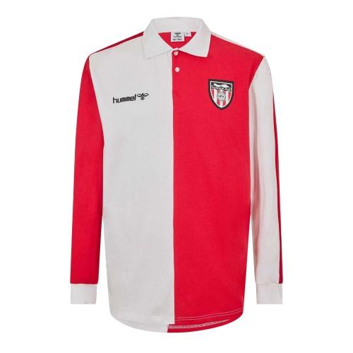 Camiseta de Fútbol Retro de Manga Larga para Hombre Sunderland AFC de Hummel
