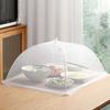 Foldable 2-in-1 Dust & Fly Proof Table Cover - Reusable Dining Table & Food Protector for Home Kitchen, Easy-Clean Fabric (1PC)
