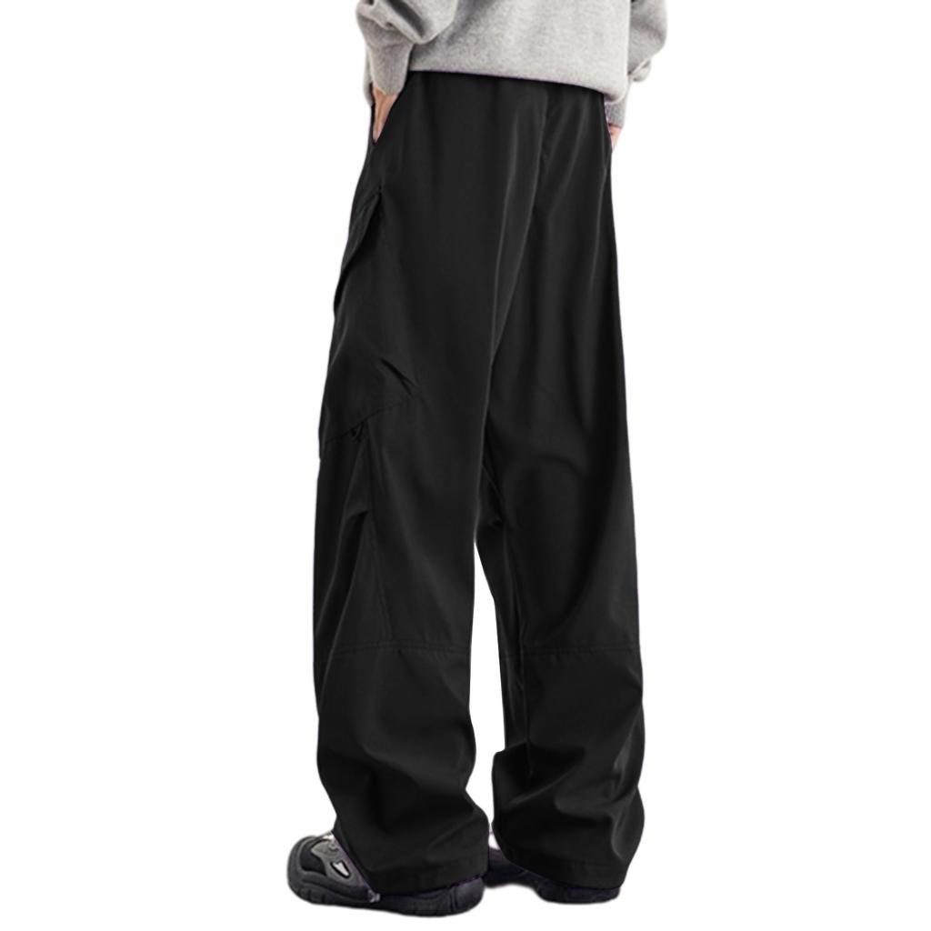 Men's Outdoor Loose Leisure Waterproof Windbreaker Pants Multiple Pockets Workwear Mountain Climbing Pants