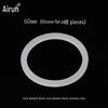 Silicone 4-Point Mesh Sealing Ring and Flat Washer for 6-Point Water Heater, Faucet, Pipe, Hose, and Shower Head (1-Inch)