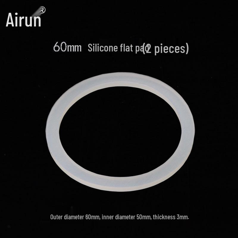 Silicone 4-Point Mesh Sealing Ring and Flat Washer for 6-Point Water Heater, Faucet, Pipe, Hose, and Shower Head (1-Inch)