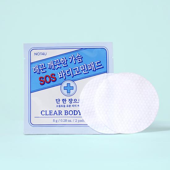 NOT4U Clear SOS Body Pads (10 sheets)