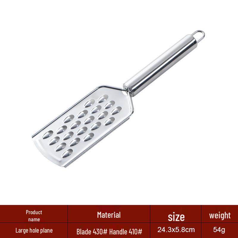 Multi-functional Stainless Steel Grater for Cheese, Vegetables, Fruit, and Ginger