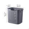 Dirty Clothes Basket Laundry Large Capacity Portable Reusable Storage Multifunction