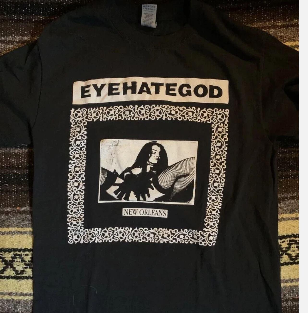 Eyehategod New Orleans Retro T Shirt basic black tee Unisex XXL