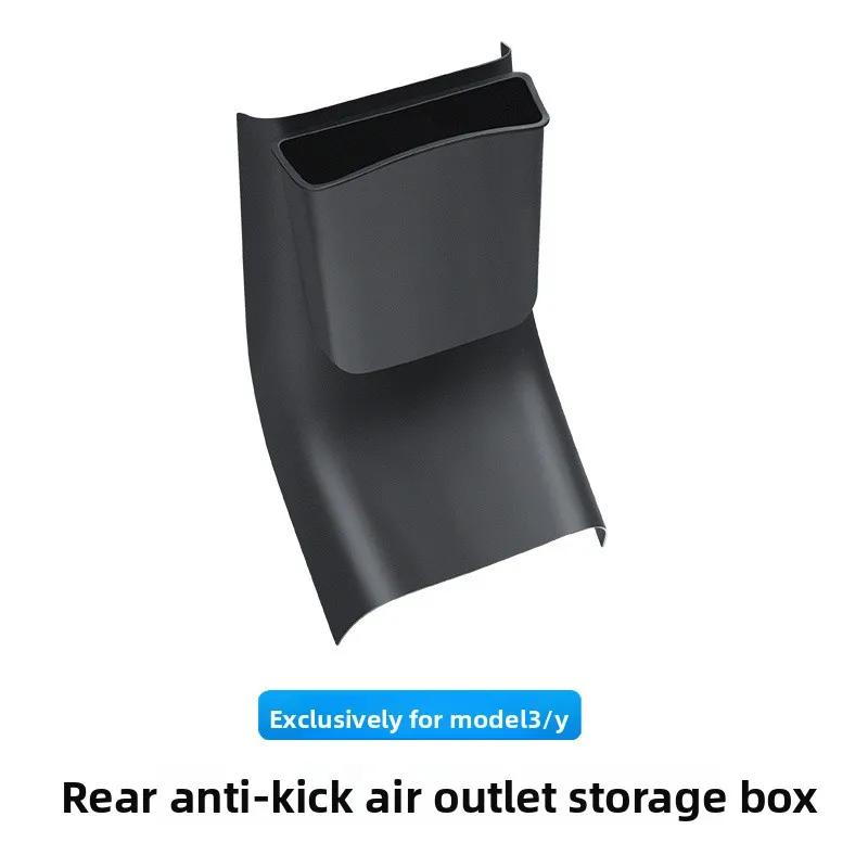 

Car Sticker For Tesla Model 3 Y Juniper Highland 2025+ Rear Storage Box Out of Trend Anti-kick Pad Guard Accessories Tools Car NO LOGO