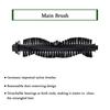 For 360 For SmartAI G50 30V Max C50 Robot Vacuum Cleaner Parts Kit With Roller Brush Side Brushes Mop Cloth Filter Accessories