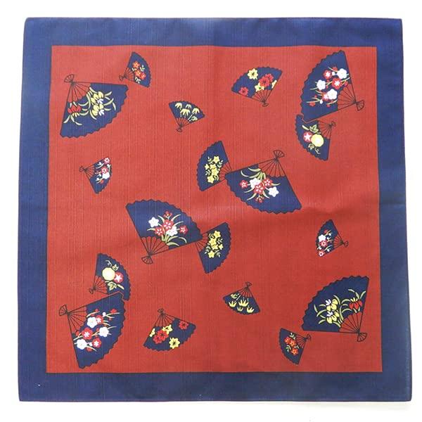 Furoshiki wrapping Set of Japanese Sturdy Shantung Woven Fabric for Wrapping Lunch and Small Perfect Gift for or Respect for the Aged Day [19-inch]