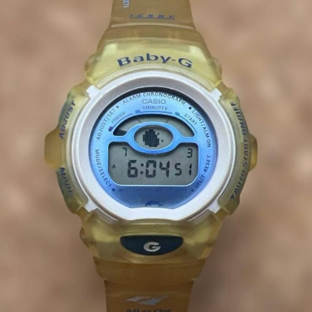 Used CASIO Baby-G BG-600K Dolphin/Whale 2000 Limited Operation Item