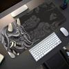 Japanese Mask Desk Mat NonSlip Large Gaming Mouse Pad Waterproof Keyboard Pad for Gamer Office