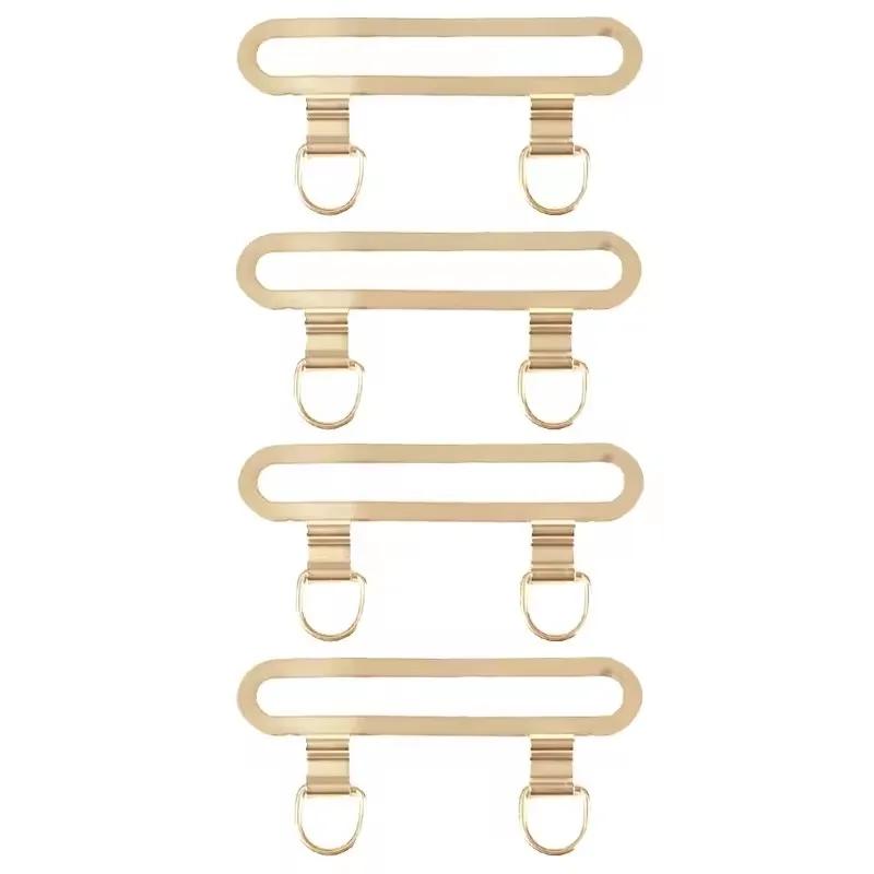 4/1Pcs Ultra Thin Metal Lanyard Patch For iPhone 16 15 14 13 Dual Hole Phone Case Hanging Card Stainless Steel Connector Gasket