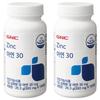 GNC Zinc 30 100 Tablets 2 pcs