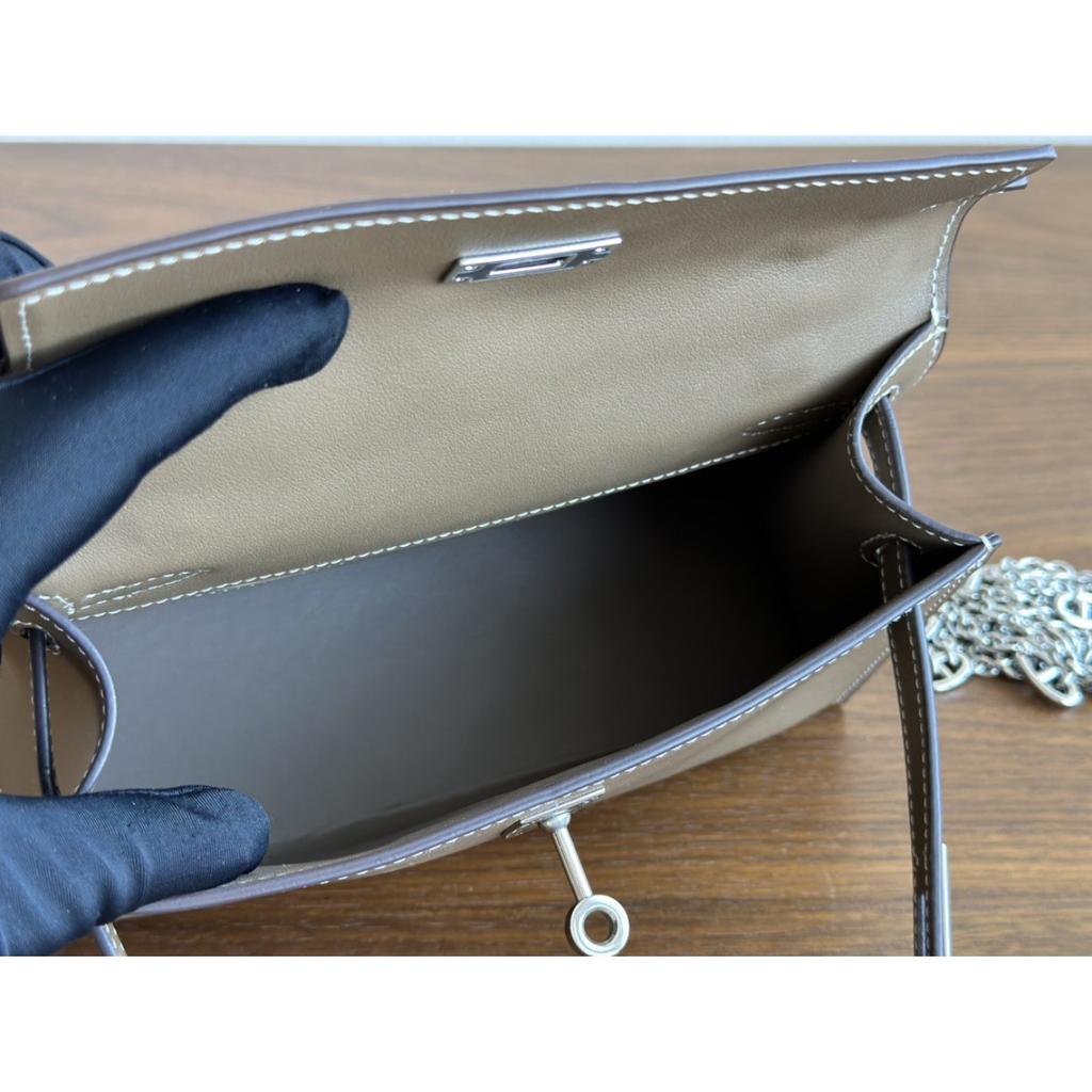 Borsa Kelli generazione Kazilan pelle swift catena naso di maiale borsa da donna in pelle bovina monospalla borsa a tracolla