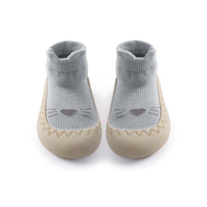 Spring And Summer Baby Shoes Soft Cartoon Baby Floor Socks Non-Slip Toddler Shoes Anti Drop Soft Soled Newborn Shoes