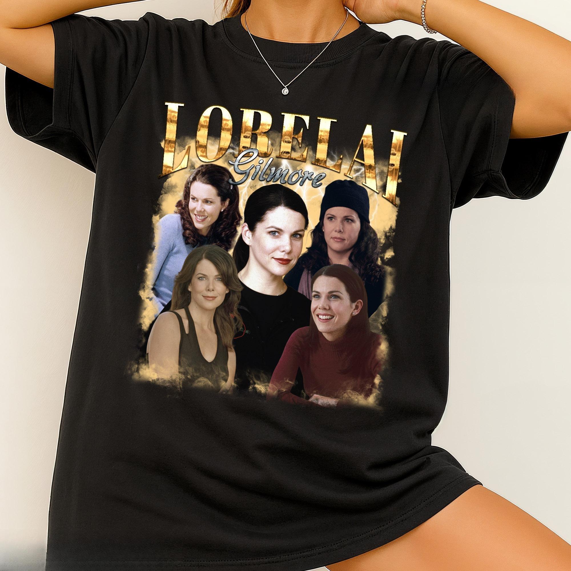 

Lorelai Gilmore Printed Tshirt Womens SpringSummer Fashion Trend Pure Cotton Top Neutral Round Neck Short Sleeve Tshirt S