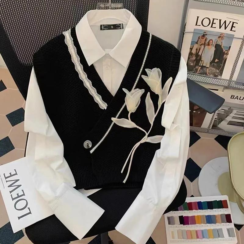 Solid Color Clothing Accessories Simplicity Flower Shape Dress Decoration Diy Simulation Flower Accessories