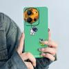 For Vivo Y36 4G Russia Phone Case Cute Astronaut Back Cover Vivo Y 36 Funda Soft Liquid Silicone Camera Protection Bumper Coque