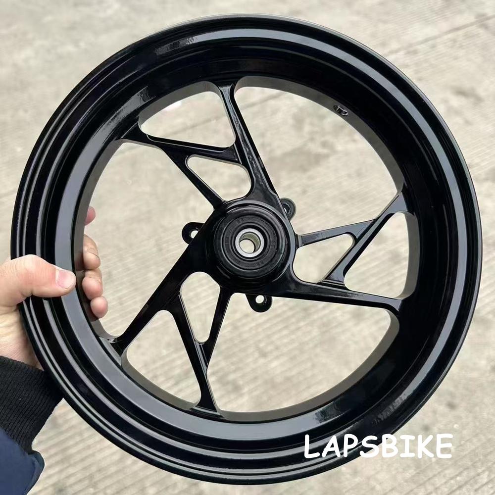10*2.15-inch CNC Single Disc Brake Aluminum Wheel Motorcycle Front Rim For RSZ CUXi Niu Ninebot Universal Front Wheel Modified