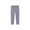 Anta Training Series Solid Color Elastic Cuff Straight Leg Outdoor Knitted Sports Pants Men Pants Gray Heather-Gray 152417308-2