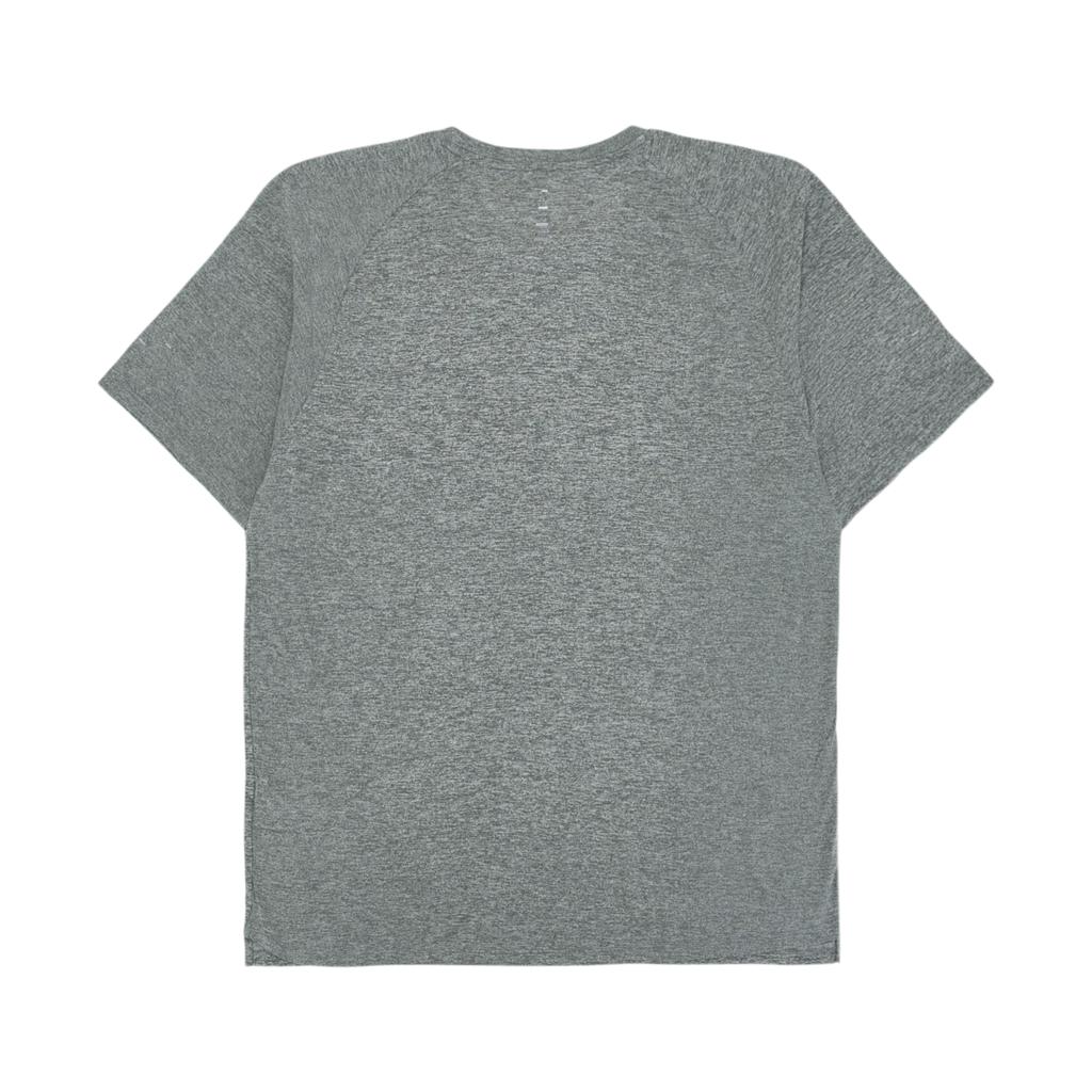 Nike Logo Kurzarm Rundhals T-Shirt Herren Oberteile Rauchgrau HV5204-084