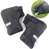 Electric Bicycle Winter Handlebar Cover: Waterproof, Windproof, Thick Fleece Gloves for Cold-Proof Riding