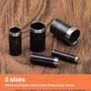 50Pcs Hollow Punching Cutter Tool Round Hole Punching Cutter Set Metal Leather Punching Tool For Leather Belt Eyelet