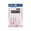 Milan 10 Digit Big Key Antibacterial Calculator Antibacterial Pink MLN151812IBGPBL