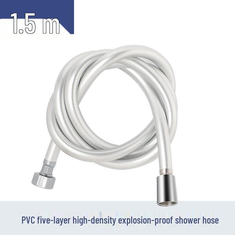 High-Pressure Stainless Steel Shower Hose - Explosion-Proof for Cold & Hot Water