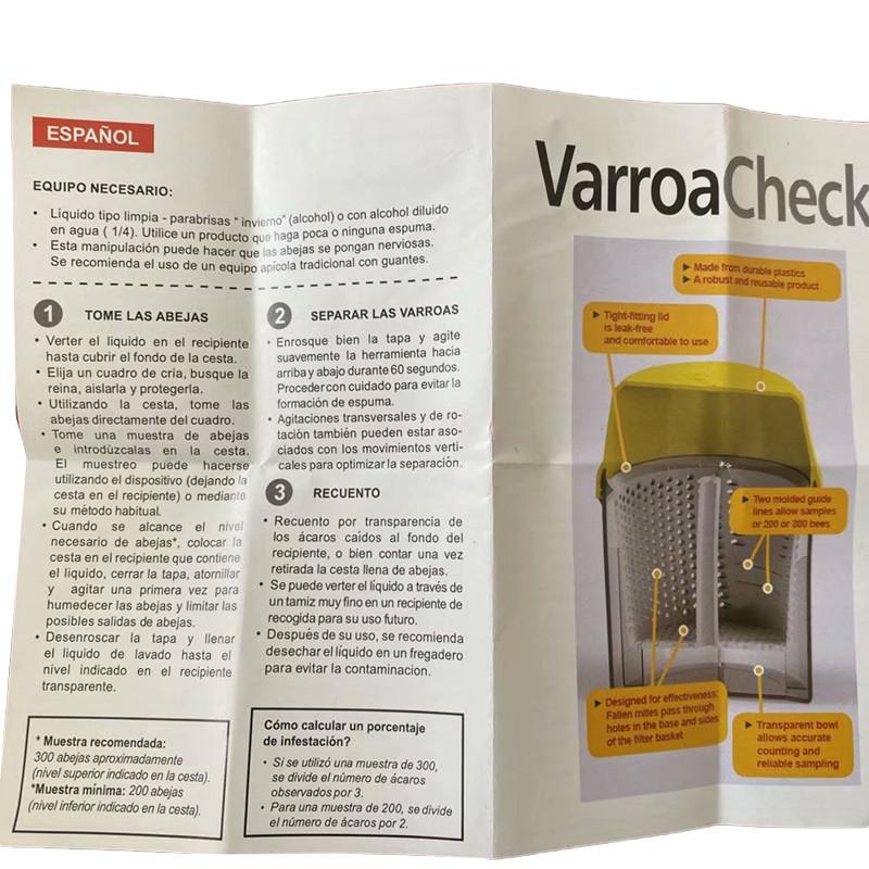 Úl Varroa Kontrola Varroa Třepačka Včelařství Včelař Roztoč Měřicí nástroj