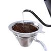 Coffee Filter Double Layer 304 Stainless Steel Coffee Filter Reusable Holder Pour Over Coffees Dripper Mesh Coffee Accessories