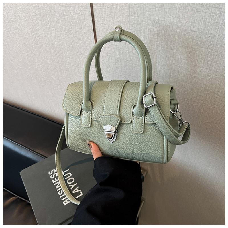 Fashion hand carry small square bag women's spring new niche simple casual shoulder bag high-end women's bag