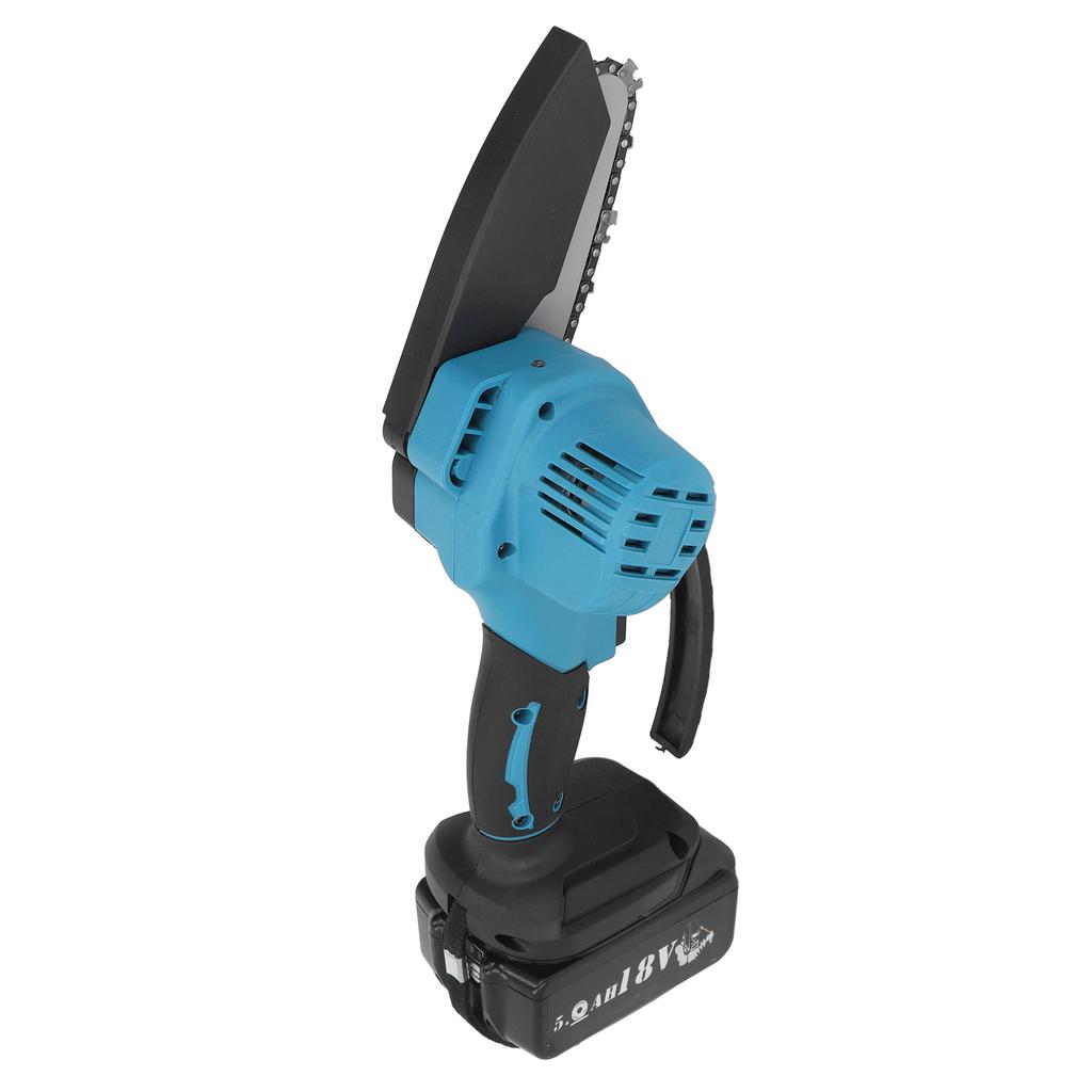 Mini Kettensäge Elektrisch Akku Handheld Tragbar Schnelle Geschwindigkeit Garten Beschneiden Kettensäge für 18V
