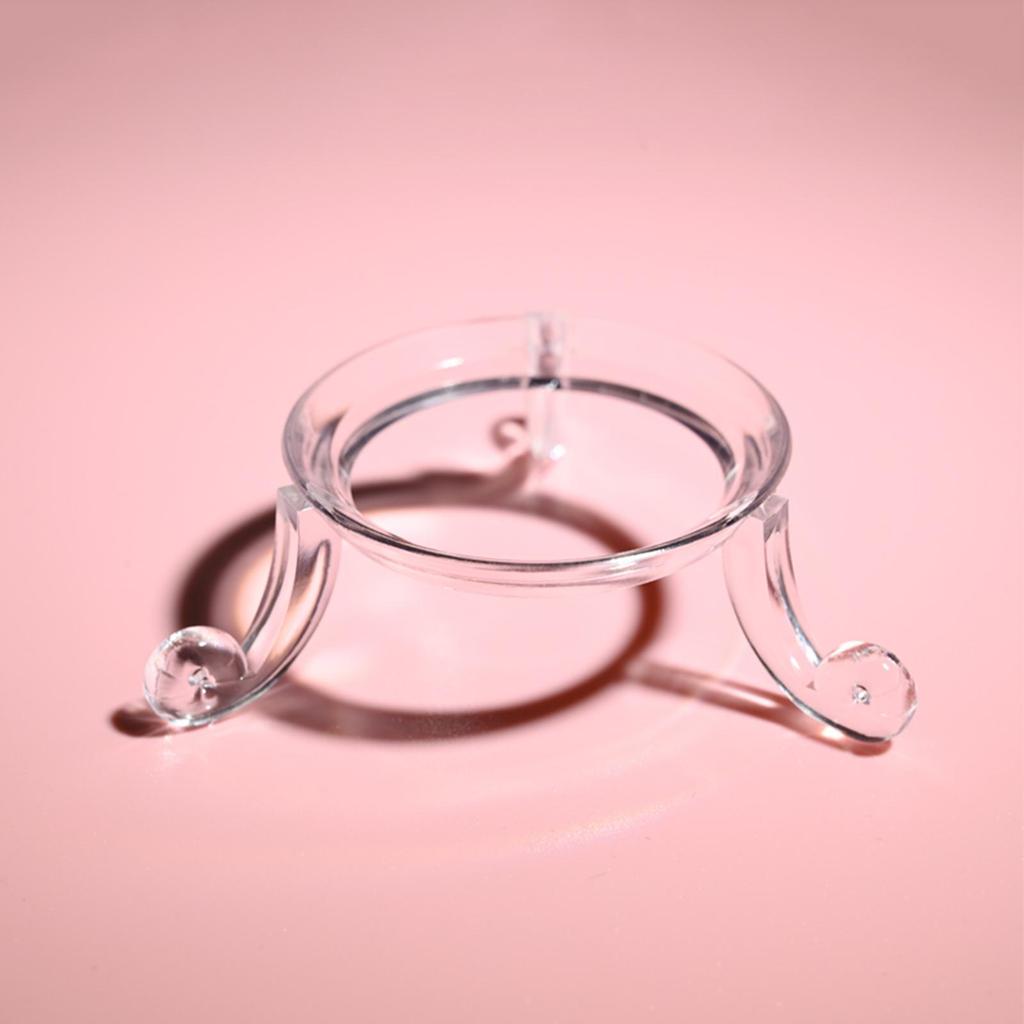 Clear Spheres Holder Triangular Structure Rack Small Ball Display Stand for Spheres Tennis Golf Ball Sports Ball Collections