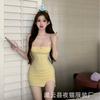 Night Cat French Retro Lingerie Lace Suspender Dress Hottie Waist Slim Bag Arm Short Skirt Pajamas