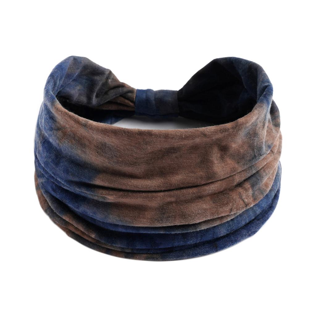 Bohemian Wide Cotton Stretch Headbands Women Headwrap Turban Headwear Bandage Hairbands Bandana Wide Headbands Hair Accessories