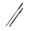 Kids Wooden Sword with Sheath Black Dragon Pattern Realistic Details Portable Cosplay Wooden Sword