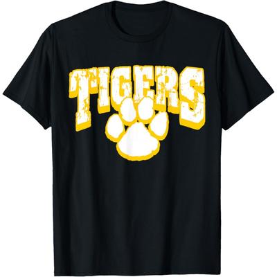 Tigers School Spirit Back To School Y T-Shirt