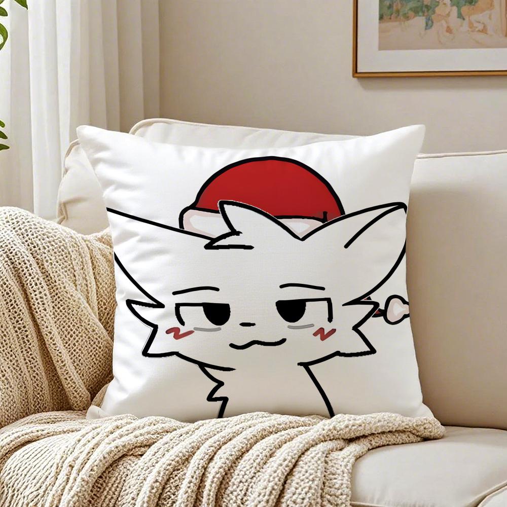 Meme Süßes Lustiges Katzenkissenbezug Kissenbezug Staubmilbenfrei Wohnzimmer Sofa Dekor Kissen Zimmer