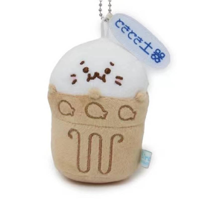 Adorable Cartoon Seal Keychain Soft Plush Toy With Versatile Hanging Accessories