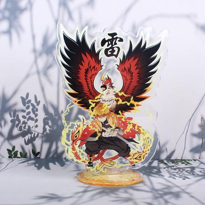 Demon Slayer Kimetsu No Yaiba Tanjiro Kamado Large Acrylic Stand Figure Character Desktop Decoration Collectible For Anime Fans