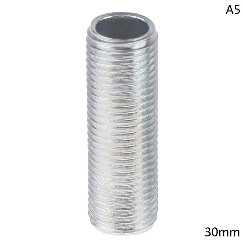 10Pcs M10 Lamp Tooth Tube Internal Hollow Threaded Tube Screw Nut Lamp