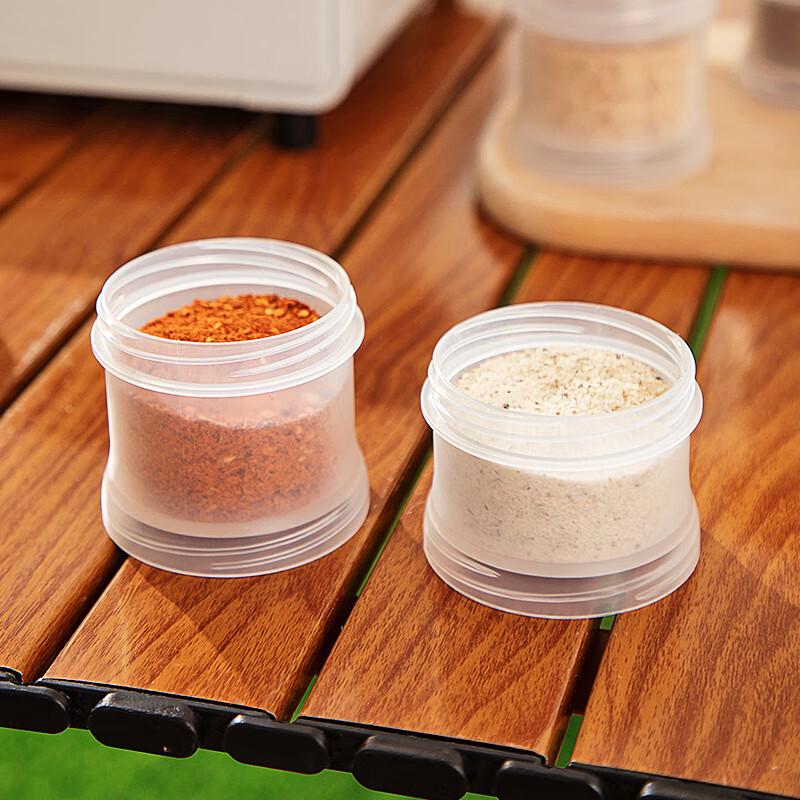 Shangqi Tragbares Stapelbares Outdoor-Gewürzflaschen-Set