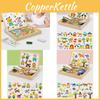 Wooden Magnetic Puzzle For Kids With Educational Brain Teasing Fun For Early Learning