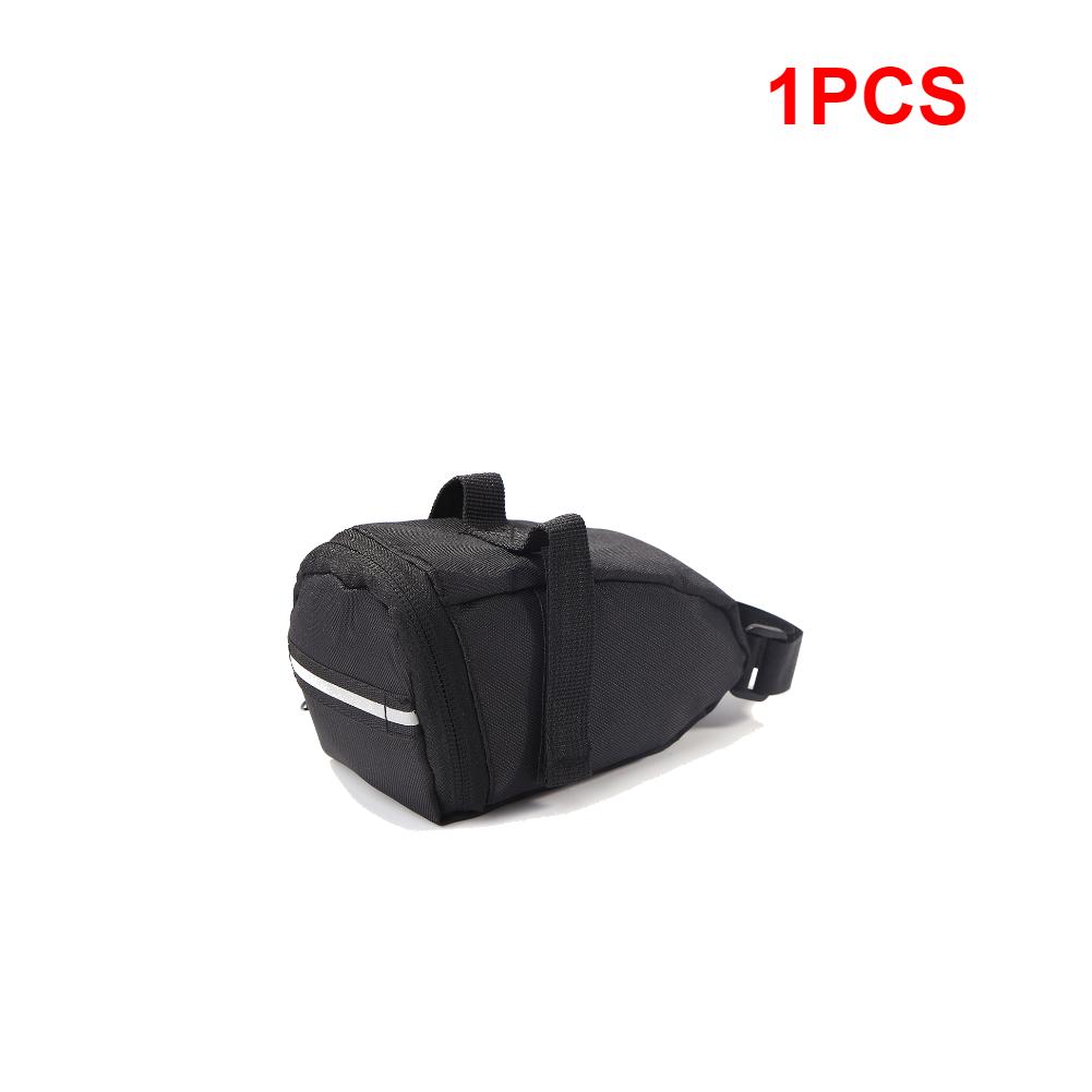 

1/2PCS Bicycle Bags 1L Multi-function Bicycle Saddle Bag Rainproof MTB Seatpost Rear Storage Pouch Cycling Equipment