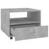 Coffee Table Concrete Gray 55 x 55 x 40 cm Particleboard