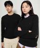 Binpolmen Unisex Cotton Cable Knit Black