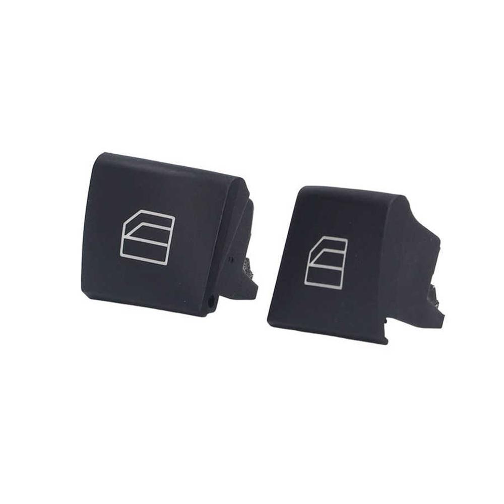 2Pcs Master Window Switch Button Cover Cap For Mercedes-Benz W204 C E Class W212