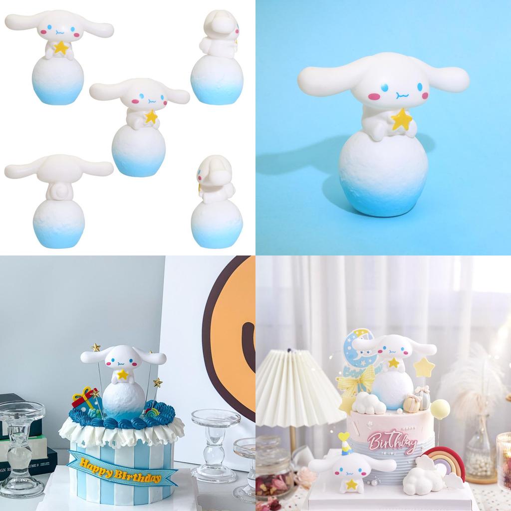 Carina Luce Notturna Cinnamoroll Per Decorazione Torta di Compleanno Regalo Perfetto per Festa di Compleanno