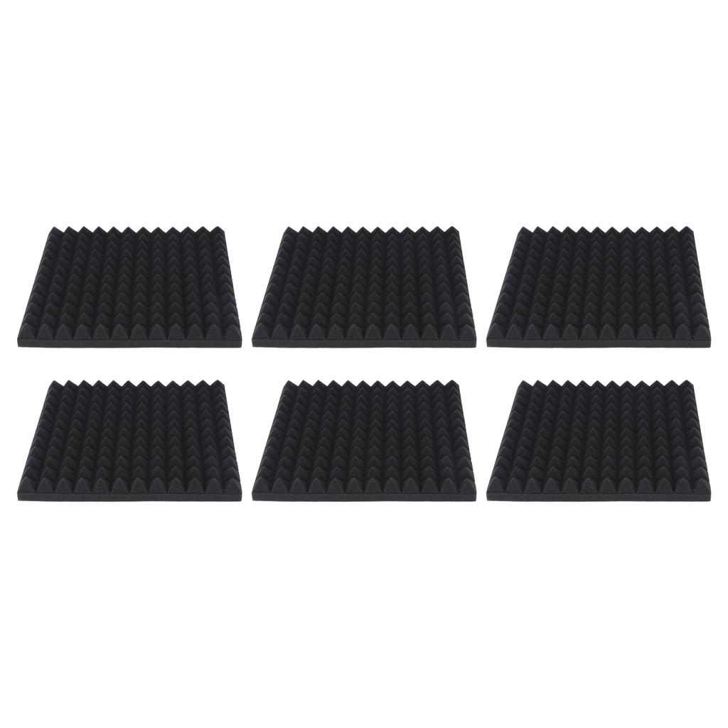 10PCS Acoustic Dampening Panels High Density Sound Insulation Pads for Recording Studio