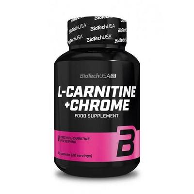 BioTech Fat Burner L-Carnitine + Chrome , 60 Cap